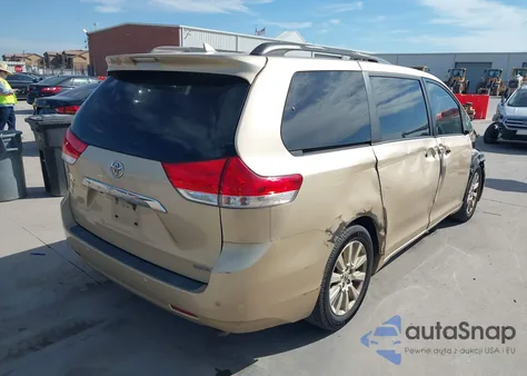 2012 Toyota Sienna Limited V6 7 Passenger from USA, damaged, VIN 5TDYK3DC7CS216996